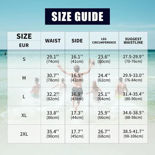 Thumbnail 6 de Aisprts Maillot de bain homme short de plage à poches zippées et séchage rapide