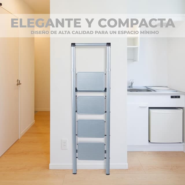 Thumbnail 6 de UZIRO Escalera Plegable 4 Peldaños