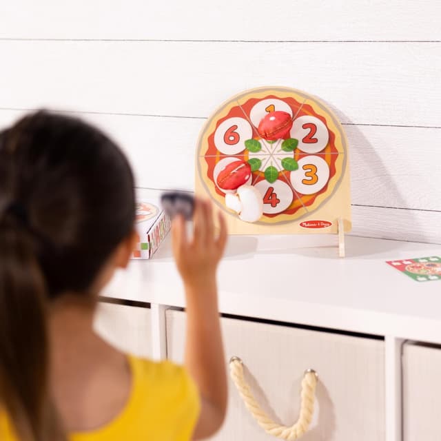Detalle 2 de Jeux de lancer garnitures pizza Melissa & Doug ⚙