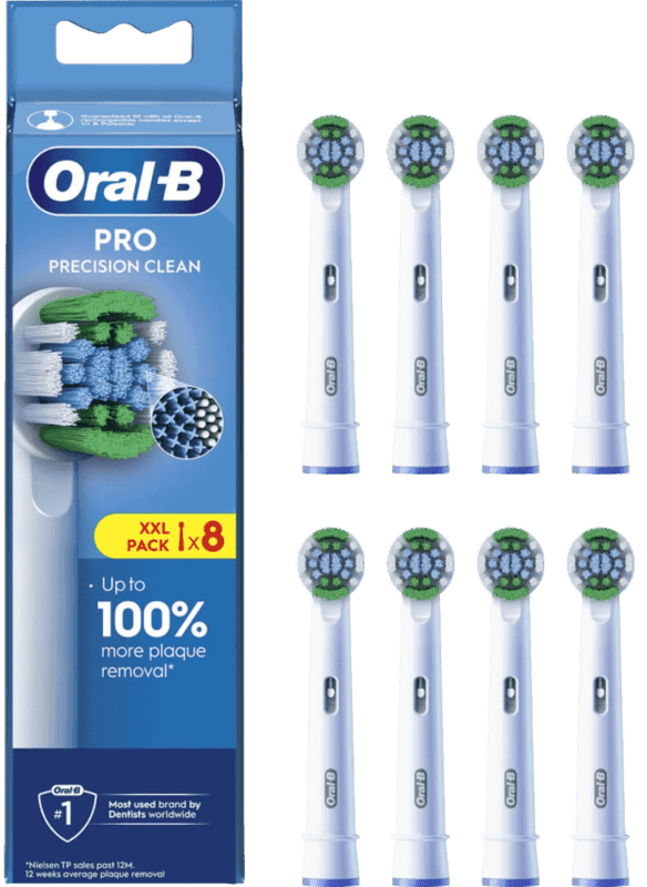 Imagen de Oral-B Pro Precision Clean Weiß 8 Stück en OfertitasTOP