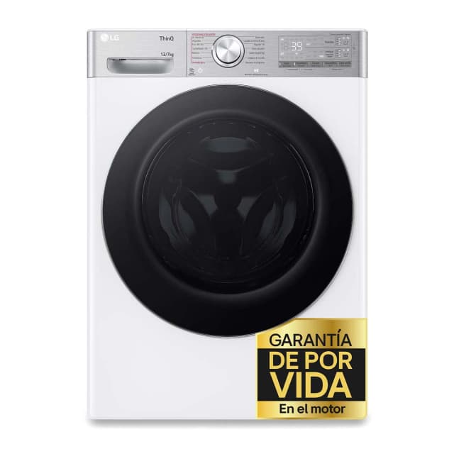 Detalle de LG F4DR9513A2W lavadora secadora 13 kg