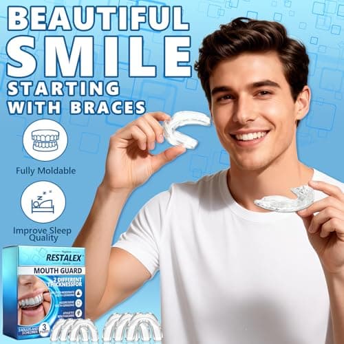 Detalle de RESTALEX protector bucal 6 piezas para bruxismo