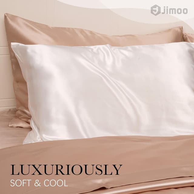Thumbnail 5 de J JIMOO 22 Momme Mulberry Silk Pillowcase, 20×26 in