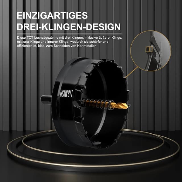 Thumbnail 3 de HSAWBIT 65mm Hartmetall-Bohrer