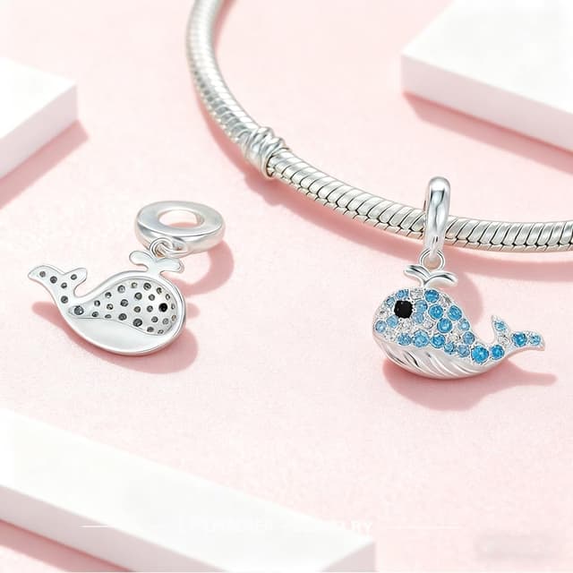 Detalle 2 de 925 Sterling Silber Charm für Europäische Armbänder