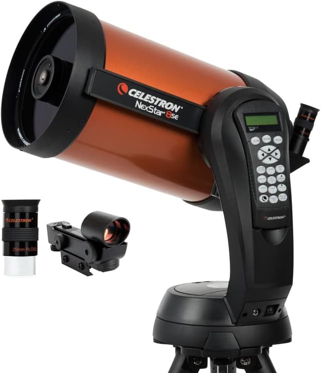 Detalle de Celestron NexStar 8SE (11069) computerised Schmidt-Cassegrain telescope with Advanced GPS, Astroimaging and AutoAlign