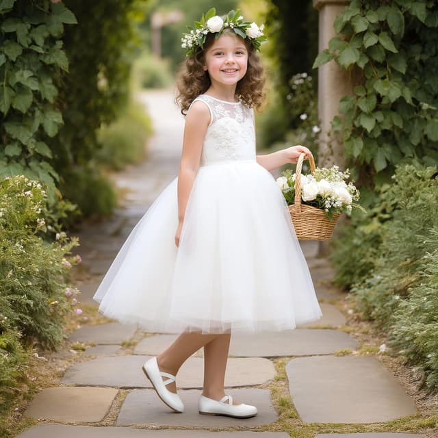 Thumbnail 1 de Dream Pairs Angie-2 Bailarinas Mary Jane niñas