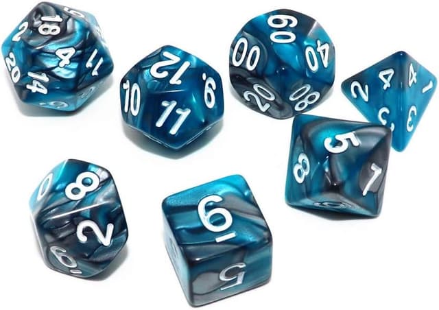 Thumbnail 4 de Polyhedral DND Dice Set 42‑Piece 6 Pack