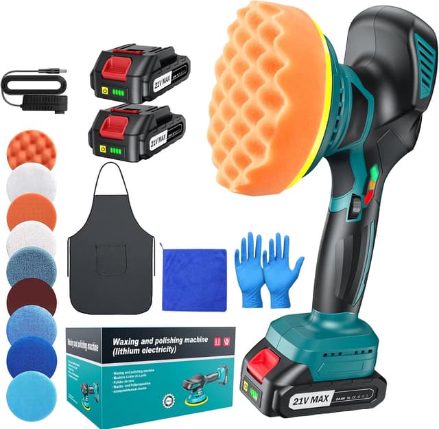 Imagen de Lucidatrice Auto a Batteria 150 mm 2×21V 2000mAh en OfertitasTOP