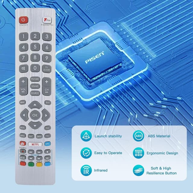 Detalle de Terloogee Replacement Sharp TV Remote Control