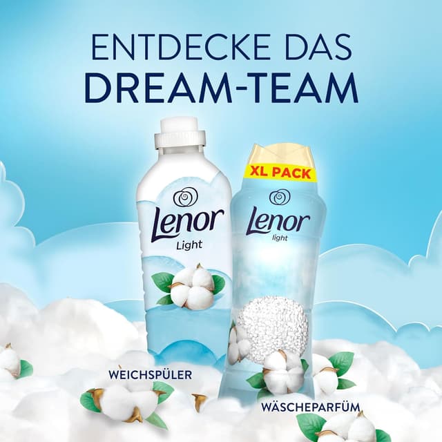 Thumbnail 6 de Lenor Light Wäscheparfüm Frische Baumwollblüte – milde, lang anhaltende Frische für alle Textilien