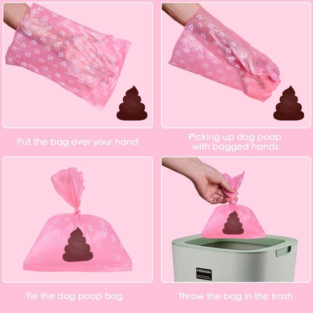 Thumbnail 4 de Ninsetinsoe Poop Bags 256-count, 9x13 inches