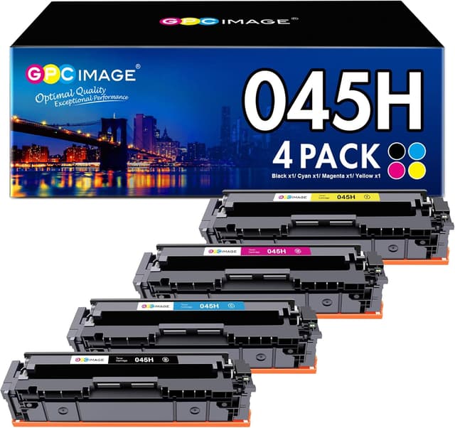 Detalle de Cartucce toner compatibili GPC Image 045H per Canon (4-pack CMYK)