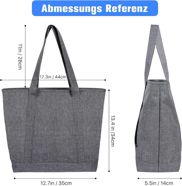 Thumbnail 4 de MAYMOONER Große Nylon-Tragetasche Damen 45 cm