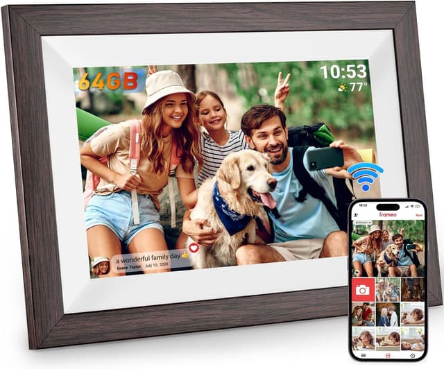 Thumbnail 6 de Hesmor Frameo 10.1 Inch Digital Photo Frame