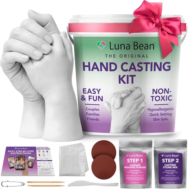Detalle de Luna Bean Hand Casting Kit 2 Hands 🖐