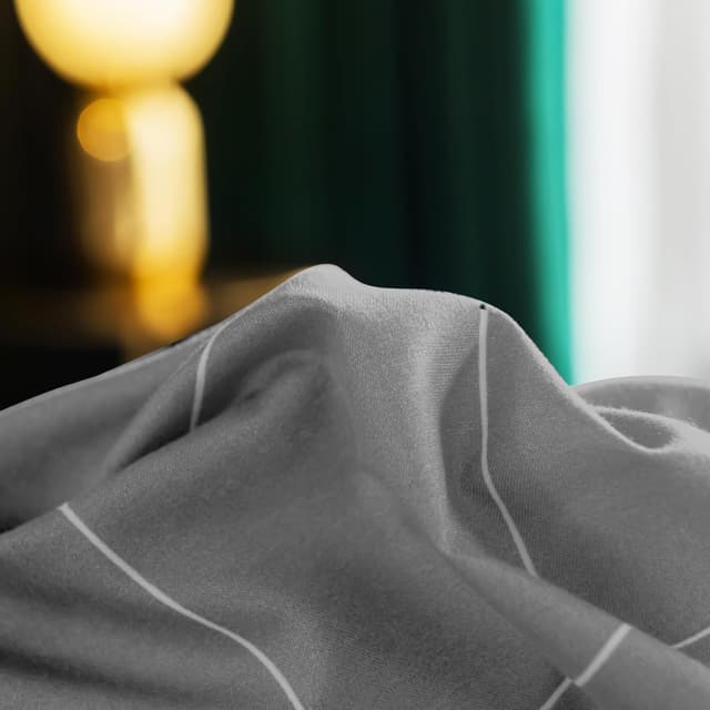 Detalle de Lazzaro King Size Duvet Cover Set (Premium Microfibre, Reversible) with Zipper Closure