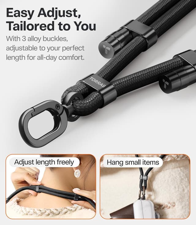 Detalle 2 de TORRAS Phone Lanyard Crossbody with 2 Tabs
