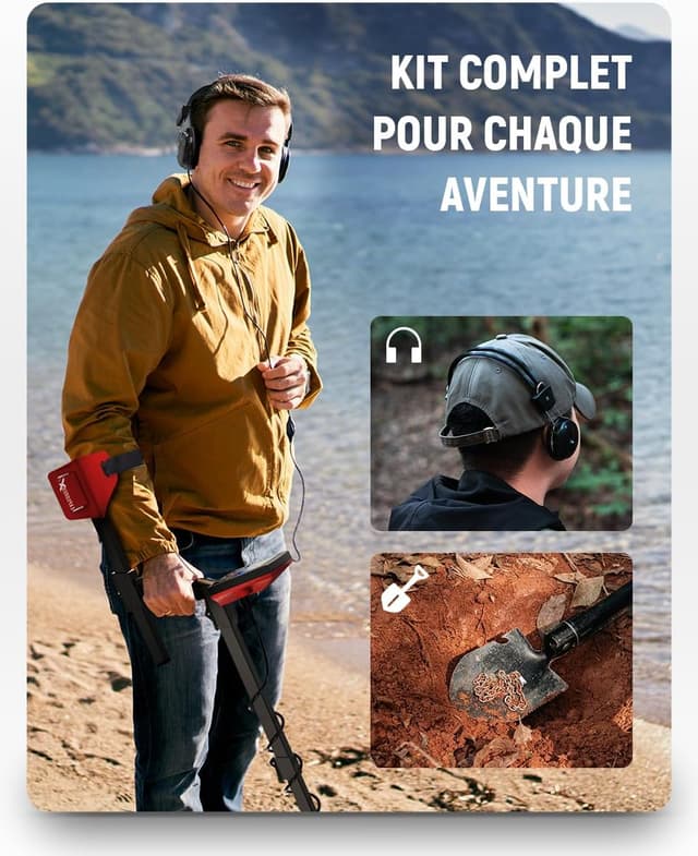 Thumbnail 6 de KAIWEETS Détecteur de métaux professionnel 6 modes