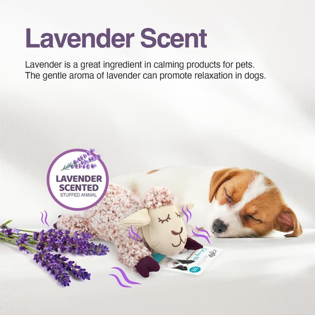 Detalle de Puppy plush snuggle toy with squeaker