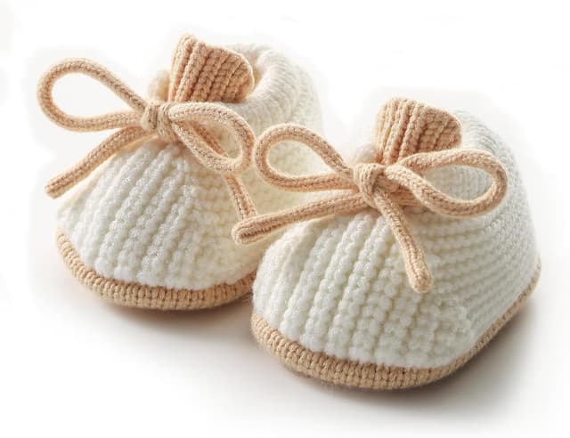 Detalle de Loyfoky baby booties newborn soft first walker shoes (sock-style) for boys & girls