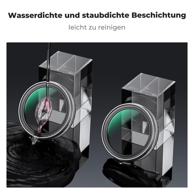 Thumbnail 5 de K&F CONCEPT Black-Mist 1/4 Filter für X100