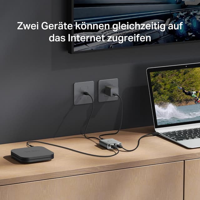 Thumbnail 4 de TP-Link EH210 LAN Splitter 1 auf 2 1000 Mbit/s