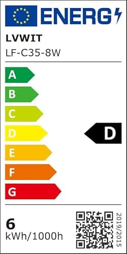 Thumbnail 6 de LVWIT Bombilla Vela E14 806 lm, 2700K