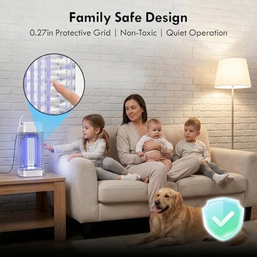 Detalle de AMUFER Antimosquitos eléctrico 18 W UV