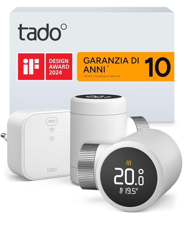 Detalle de tado° Termostato intelligente X Starter Kit con Bridge