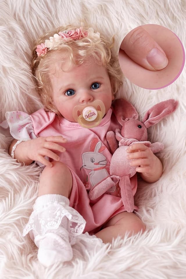 Detalle de BABESIDE 17 Inch Reborn Baby Doll