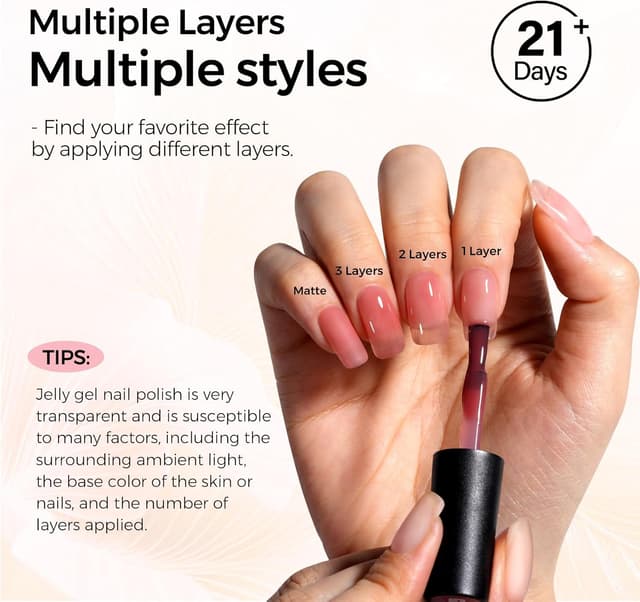 Thumbnail 3 de TOMICCA Set smalti UV 6 colori 8 ml