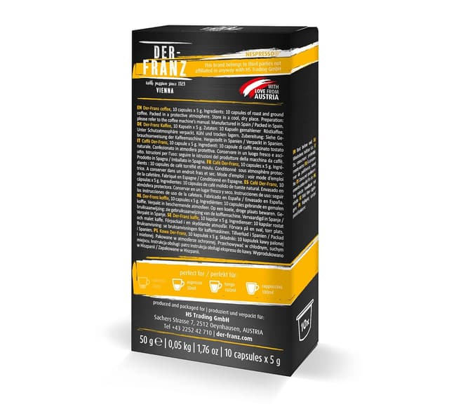 Thumbnail 1 de Nespresso kompatible Kaffee Crema 6x10 Kapseln