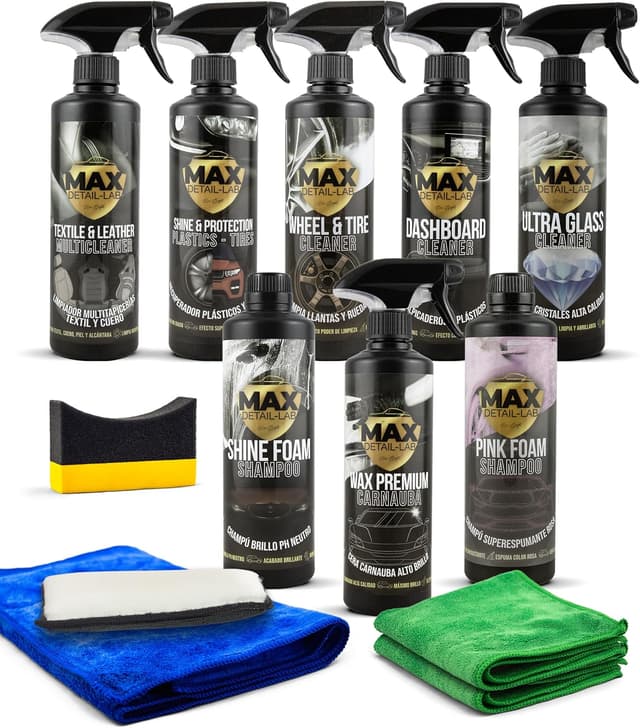 Detalle de Max Detail-Lab Detailing Pack Kit limpieza coche