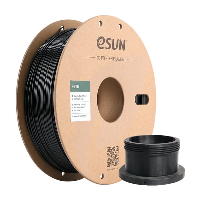 Imagen de eSUN PETG Filament 1.75mm 1kg Black en OfertitasTOP