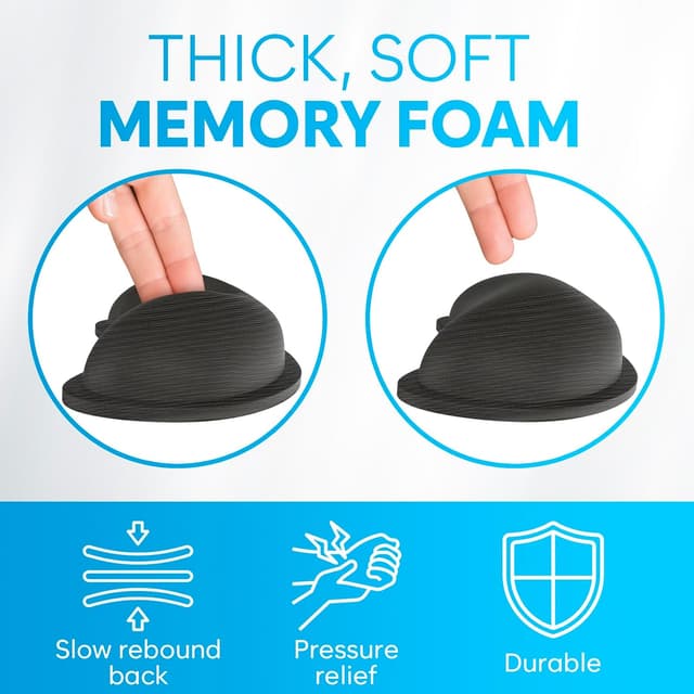 Detalle de KLIM Wrist Rest Set poggiapolsi per tastiera e mouse 🖱