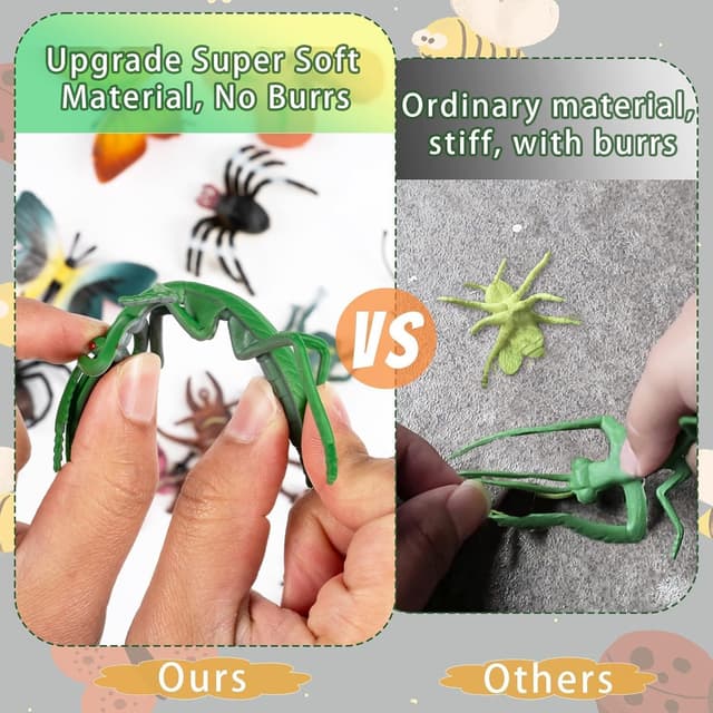 Thumbnail 4 de 30-Pack Fake Insects Bug Toys