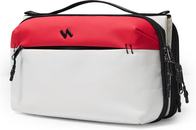 Detalle de Inateck multifunktionale Kabeltasche Elektronik-Organizer mit spritzwassergeschütztem Design für Reisen & Pendeln