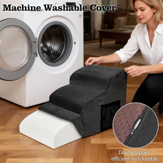 Thumbnail 5 de Pawchop Dog Steps for Sofa 3-Step Ramp