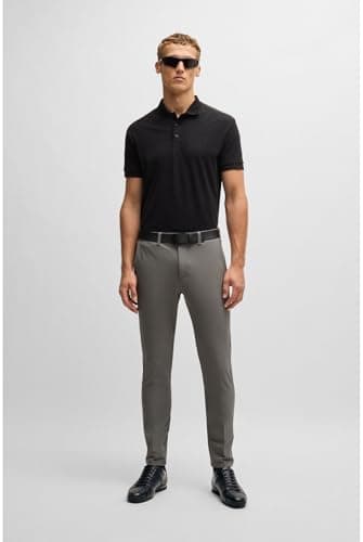 Detalle de BOSS Saturn_Lowp_lux4 A_N Sneaker Negro 43