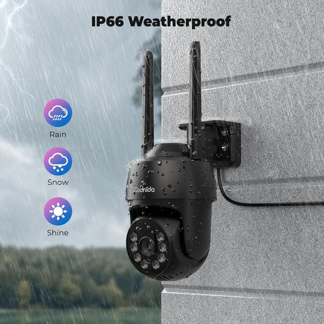 Thumbnail 6 de Codnida 5MP Telecamera Wi‑Fi 5Ghz