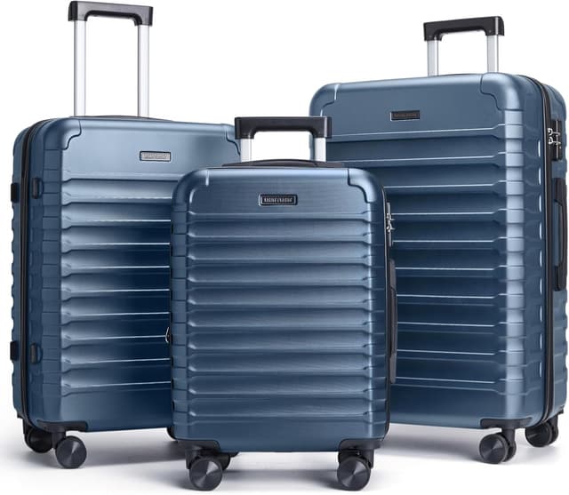 Imagen de LIGHT FLIGHT 3-Piece Expandable Luggage Set, Royal Blue en OfertitasTOP