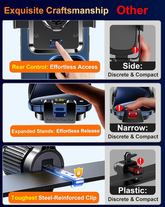 Thumbnail 5 de Qifutan Dash Phone Holder for Car ⚙