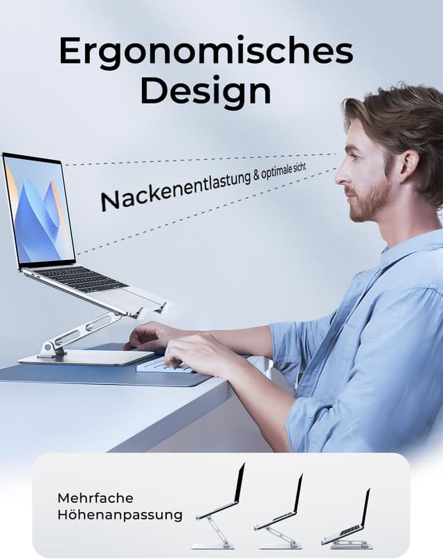 Detalle 2 de CIRYCASE Laptop Ständer 4,5–25 cm