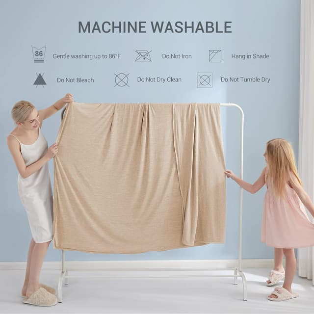 Detalle de Marchpower Arc-Chill 3.0 couverture de refroidissement double face 150x200 cm (beige) Q-Max > 0,5