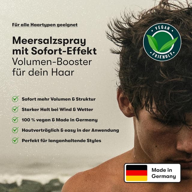 Detalle 2 de Sea Salt Spray für mehr Volumen, 200 ml