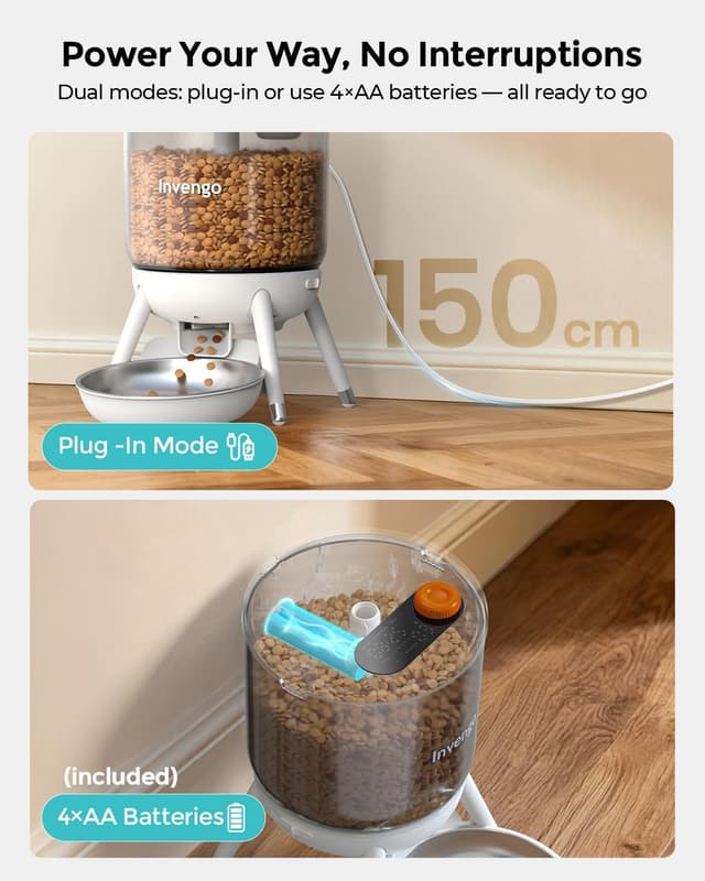 Detalle de Invengo Automatic Cat Feeder 3L