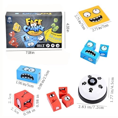 Thumbnail 5 de LADVATKIN Juego de madera interactivo con dados y timbre🧩