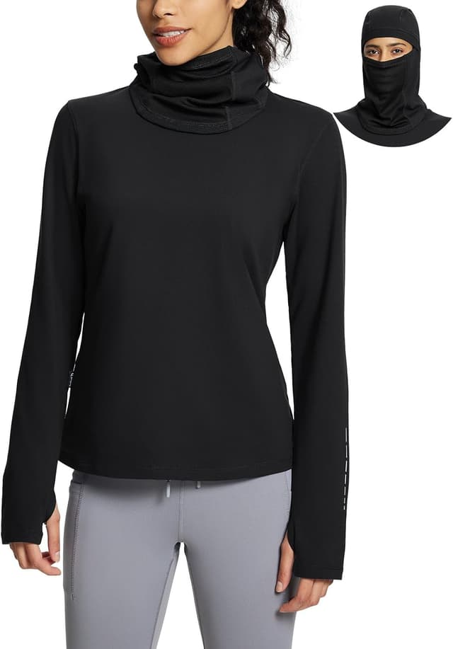 Imagen de baleaf Thermal Long Sleeve Women Shirt with Balaclava en OfertitasTOP