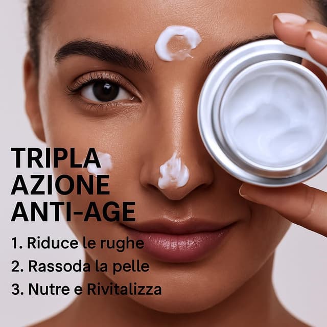 Thumbnail 1 de Crema Viso Antirughe 50ml con Acido Ialuronico